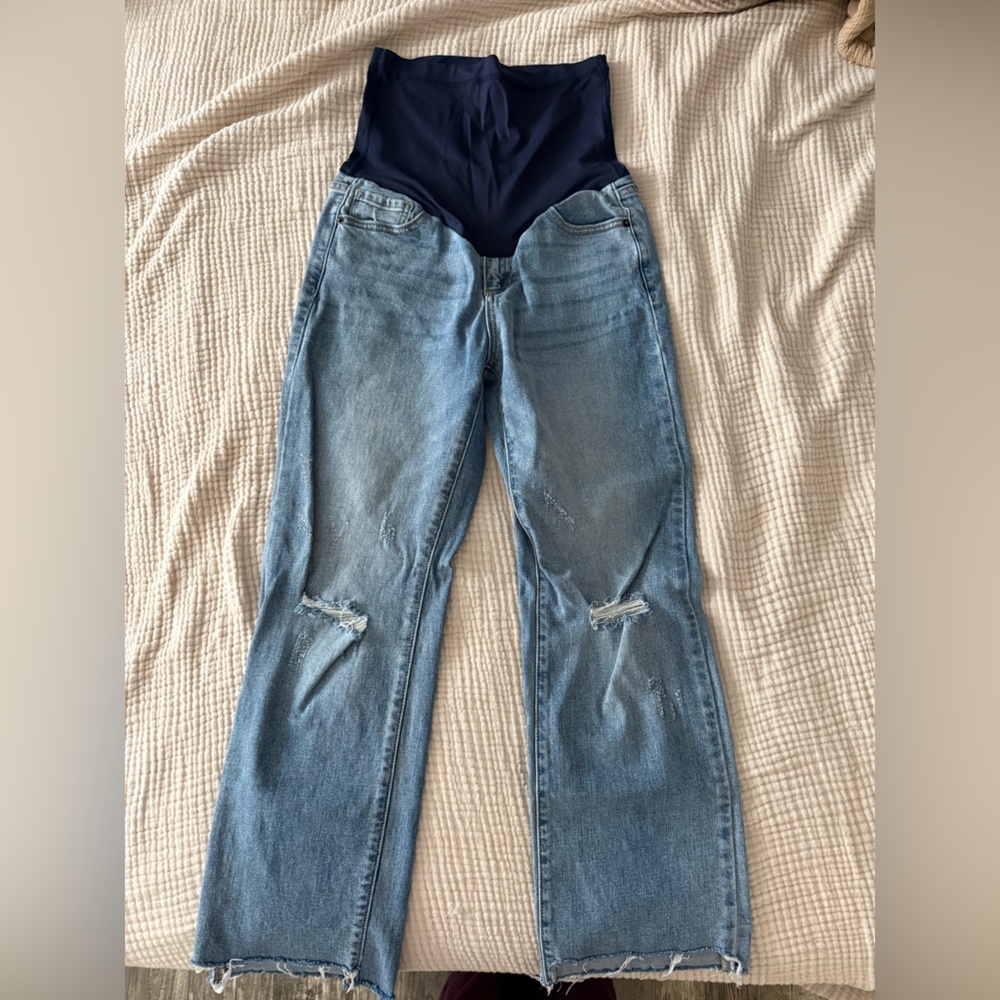 Pink Blush Maternity Jeans